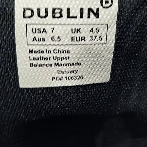 WOMEN'S DUBLIN ESTUARY TALL BOOTS SIZE 7 RUST/RED BRIAR BEAUTIFUL BOOTS - Picture 4 of 4